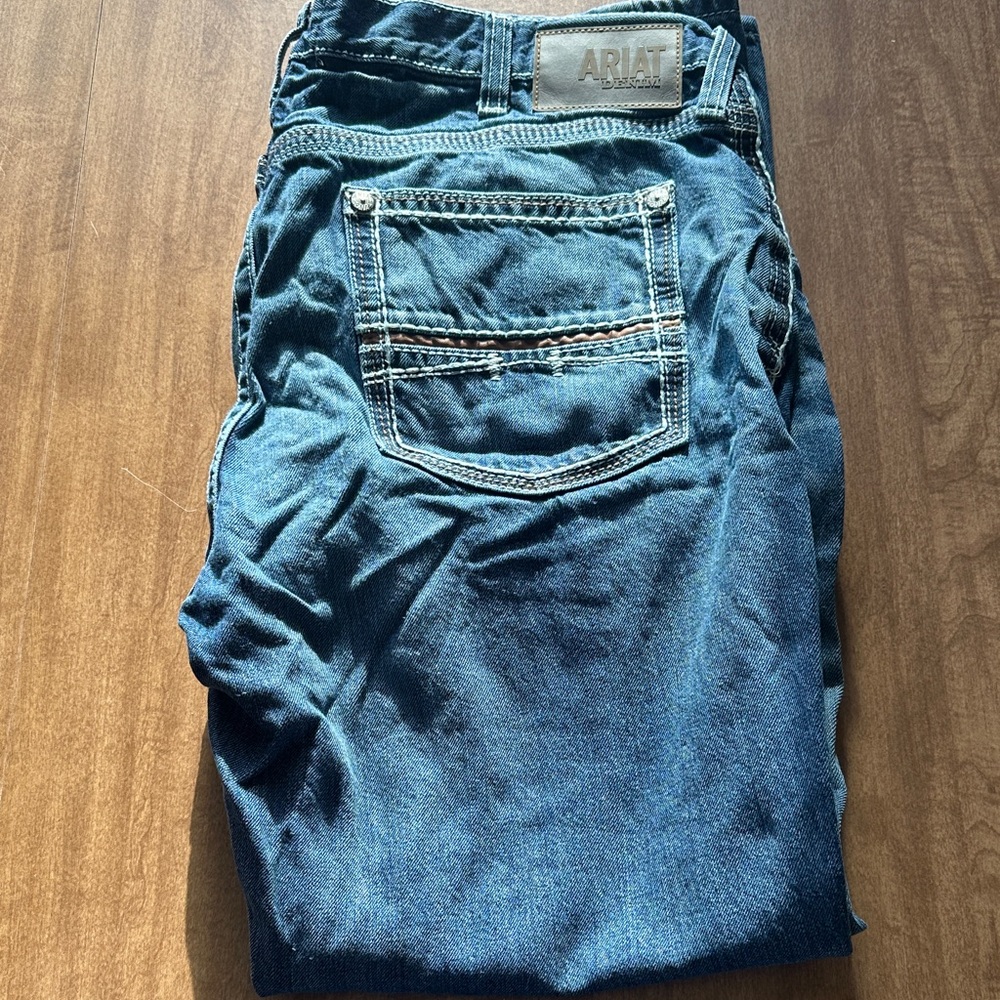 Ariat Men's Relaxed Fit Denim Jeans